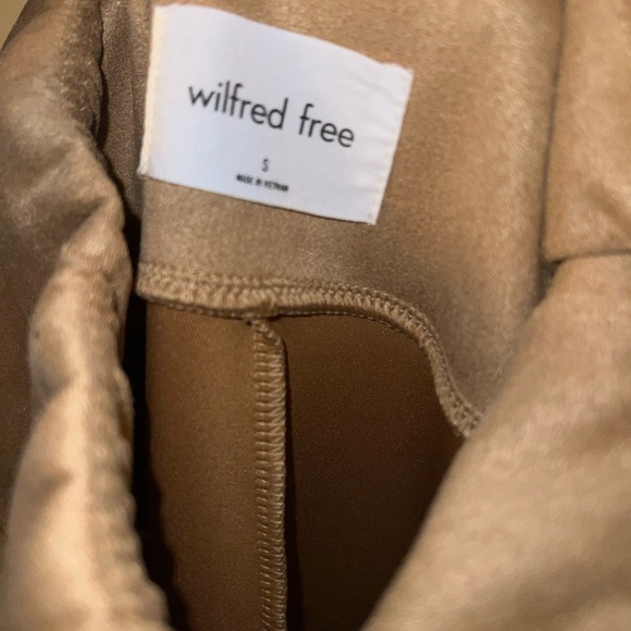 Wilfred Free- Aritzia Daria Pant Faux-suede leggings small - Picture 7 of 8